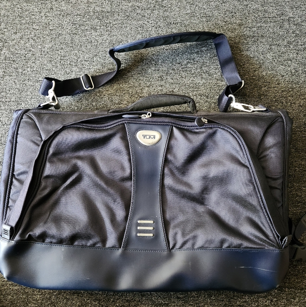 Tumi Blue Tri Fold Benson Garment Bag